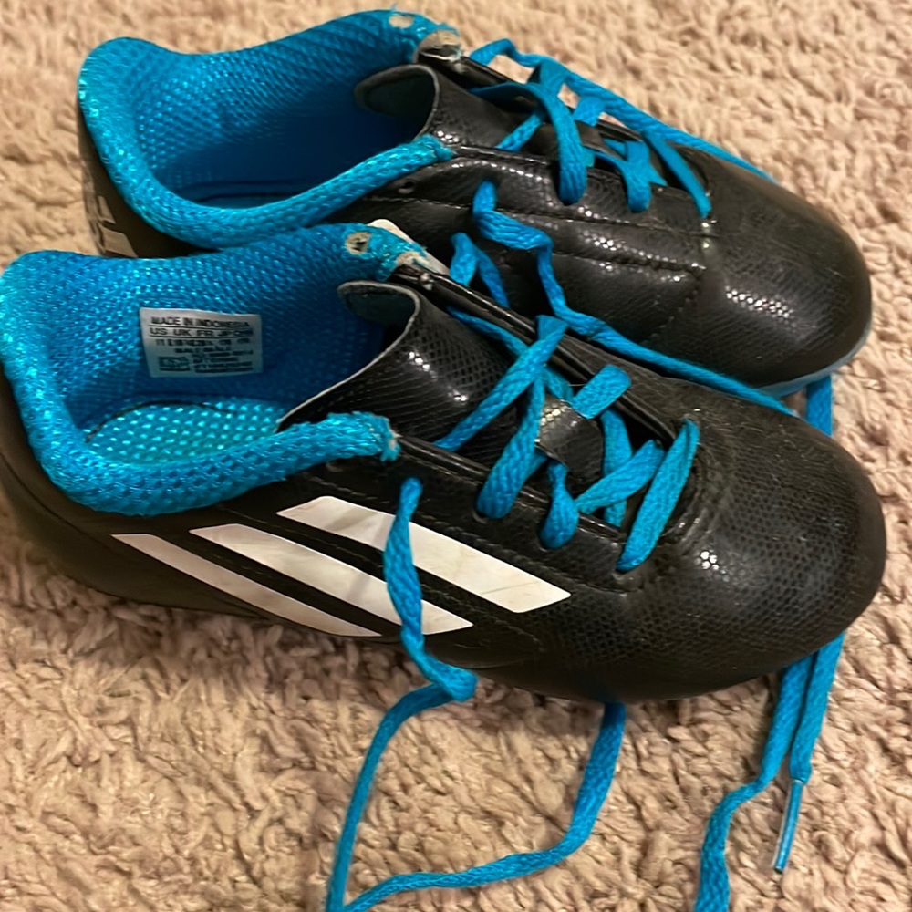 Little kid size 11 soccer cleats